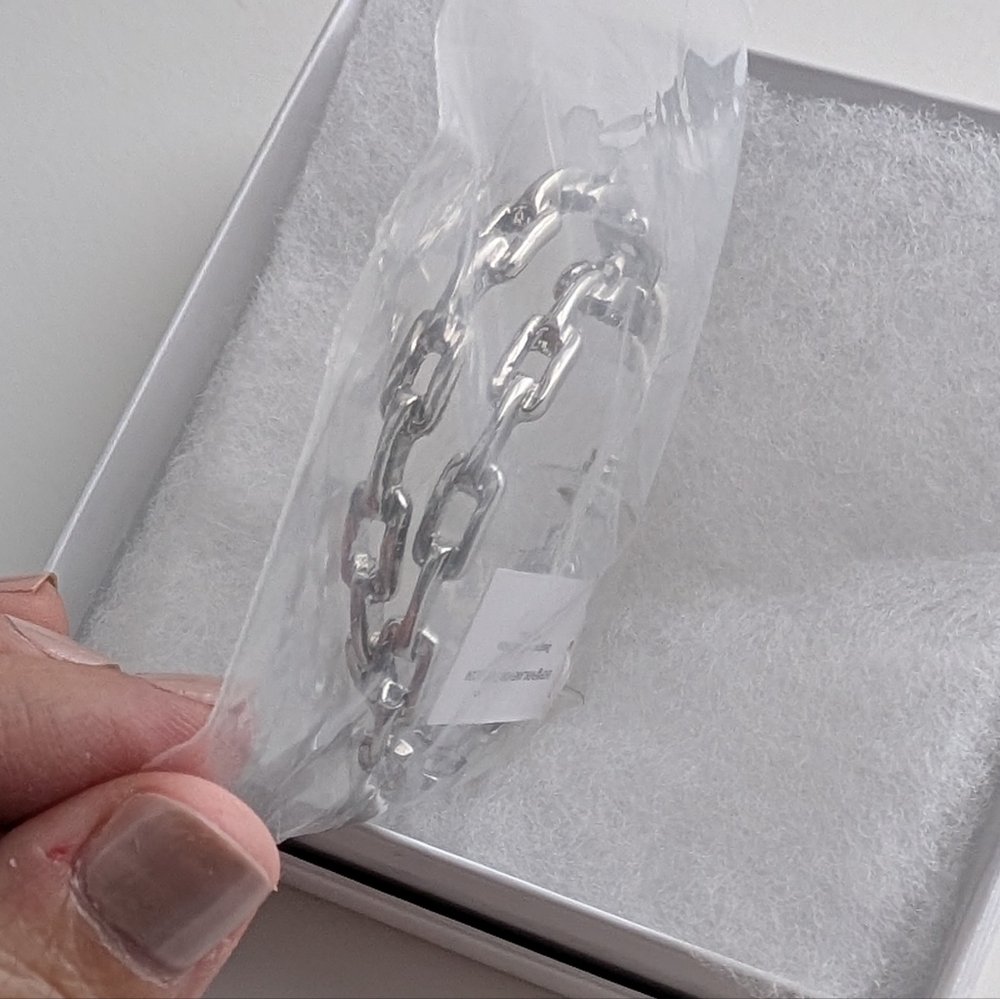 Park Lane Chantel Silver Hoop Earrings - Picture 6 of 6